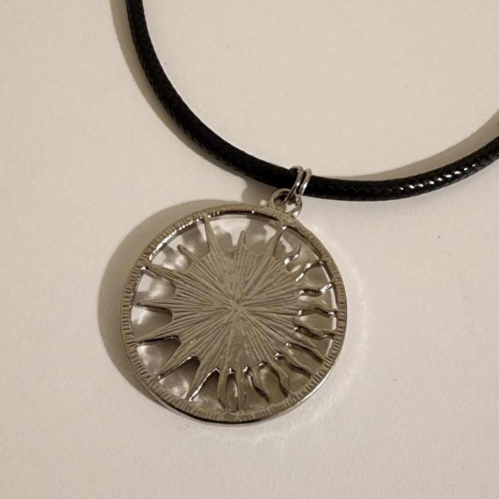 Sun Moon Eye Necklace - Picture 4 of 5